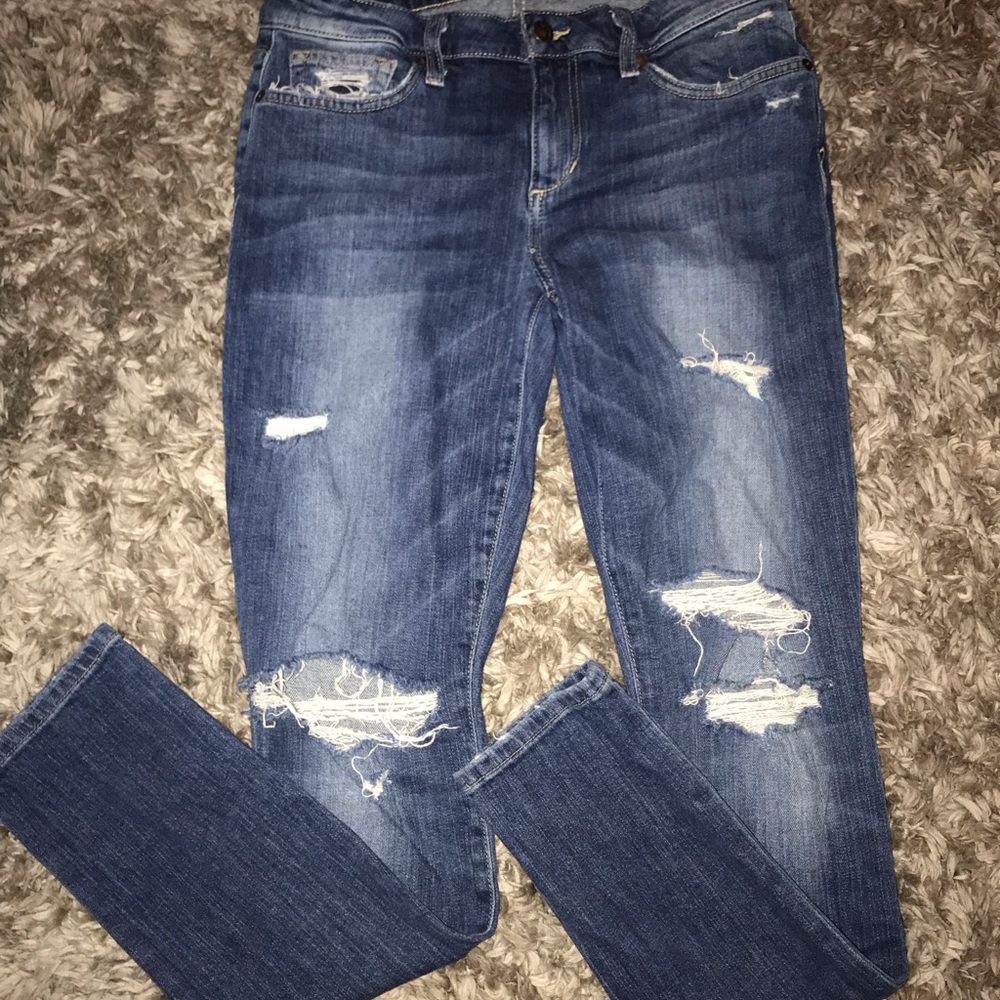Joe’s Distressed Skinny Jeans